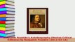 Download  Benjamin Franklins Autobiography Norton Critical Editions by Benjamin Franklin Read Full Ebook