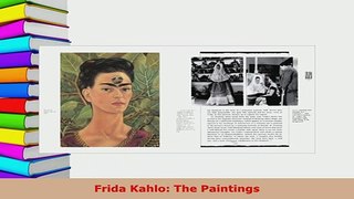 PDF  Frida Kahlo The Paintings Download Online
