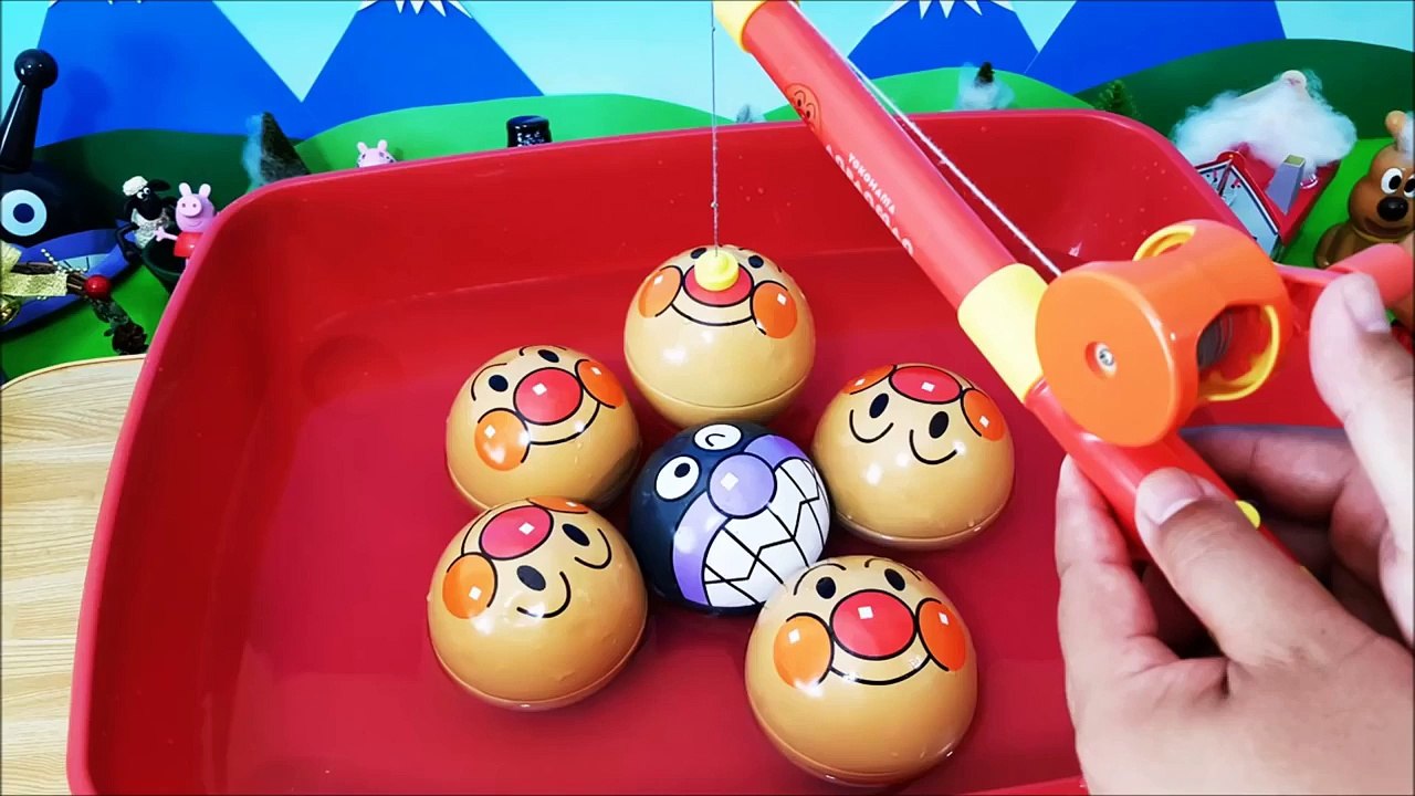 Water in the fish fishing anpanman❤Animation & toys Toy Kids toys kids