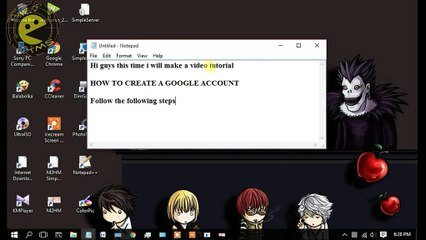 How to create a google account full tutorial