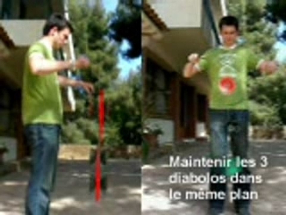 Départ 3 diabolo