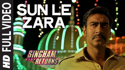Sun Le Zara Full Video Song - Singham Returns - HD