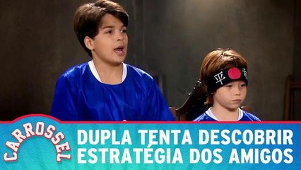 Dupla tenta descobrir estratégia dos amigos