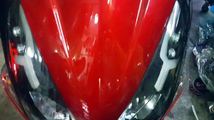 Độ đèn Led Audi 2016 cho xe Air Blade 2011