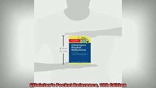 READ book  Clinicians Pocket Reference 11th Edition  DOWNLOAD ONLINE