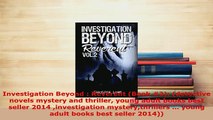 PDF  Investigation Beyond  Reverent Book 2 detective novels mystery and thriller young Download Full Ebook