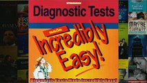 FREE DOWNLOAD  Diagnostic Tests Made Incredibly Easy  FREE BOOOK ONLINE