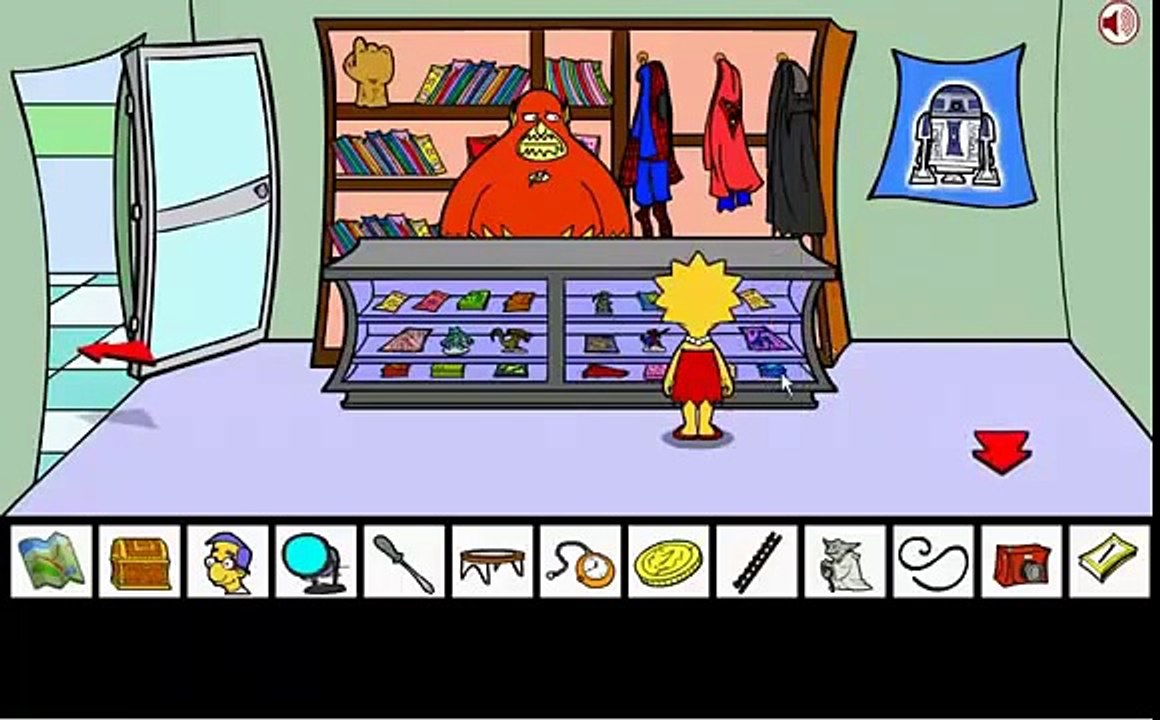 Marge Simpson Saw Game Walkthrough