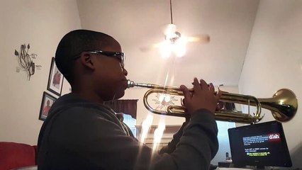 Trumpet solo : DRAGON SLAYER part 1