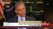 Obama admits Libya is his worst mistake as president