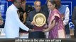 President Pranab Mukherjee presents SCOPE Awards