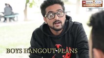 Boys Hangout VS Couple Date By KhujLee Vines
