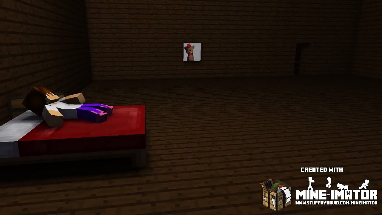 (Fnaf/Minecraft/Animation) "FNAF 4 Break my mind song" by DaGames wip