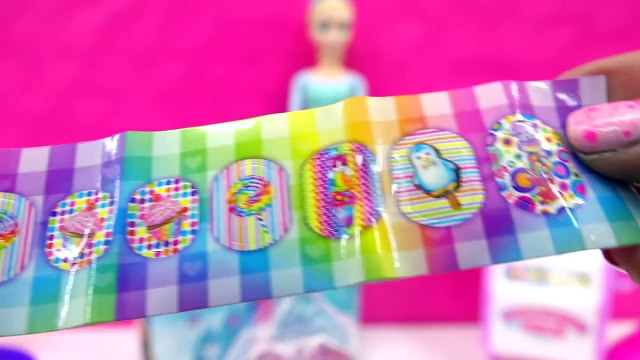 Ice Cream Surprise Blind Bag Disney Frozen Cup & Lisa Frank Cone Toy Unboxing Cookie Swirl