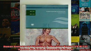 READ book  Human Anatomy and Physiology Laboratory Manual Pk WCdCustom Rio Salado Community  BOOK ONLINE