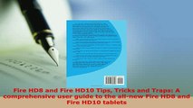 Download  Fire HD8 and Fire HD10 Tips Tricks and Traps A comprehensive user guide to the allnew Free Books