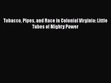 Read Tobacco Pipes and Race in Colonial Virginia: Little Tubes of Mighty Power Ebook