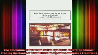 Read  The Discipline of Pure Fire Saika Gyo Ho in ShintoBuddhism Tracing the Roots of a Fire  Full EBook