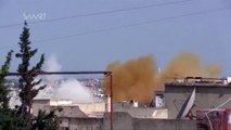 Air raids intensifying north of Homs-Syria