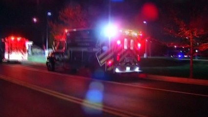 Two firefighters shot on duty in Maryland, suspect arrested