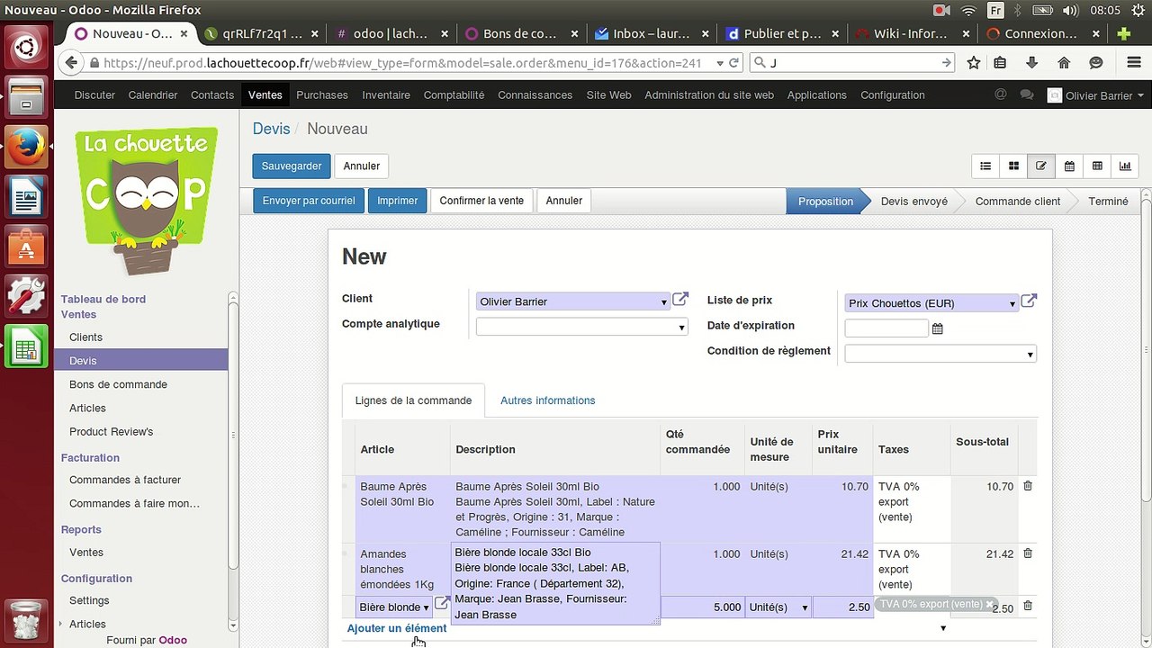 LCC - Vente de déstockage