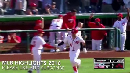 Atlanta Braves @ Washington Nationals (MLB Season 2016) April 14, 2016 HIGHLIGHTS