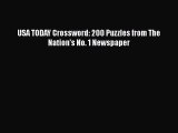 Read USA TODAY Crossword: 200 Puzzles from The Nation's No. 1 Newspaper Ebook Free