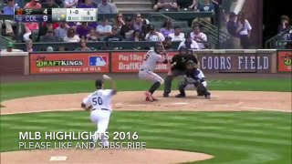 San Francisco Giants @ Colorado Rockies (MLB Season 2016) April 14, 2016 HIGHLIGHTS