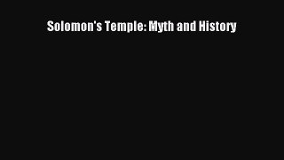 Read Solomon's Temple: Myth and History Ebook