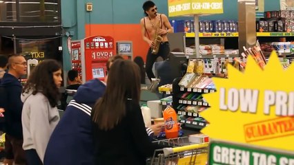 Sexy Sax Man Careless Whisper Prank feat. Sergio Flores (directors cut)