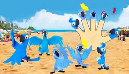 RIO 2 Finger Family Nursery Rhymes For Children and Babies| Fan Made |