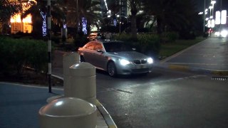 BMW M5 in Abu Dhabi (UAE) - extreme exhaust sound - HD 1080p