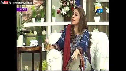 Amir insulted The Nadia Khan In Her Live Morning Show See What Happened Than.