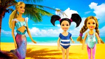 Куклы Барби Русалка Поездка на море 1 серия мультик с игрушками игры для девочек