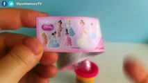 Play Doh Oyun Hamuru Sürpriz Yumurtalar ❤ Disney Prenses Rapunzel, Tiana ve Jasmine Surprise Eggs