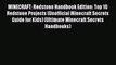 [Read Book] MINECRAFT: Redstone Handbook Edition: Top 10 Redstone Projects (Unofficial Minecraft