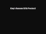 Download King's Ransom (87th Precinct) Free Books