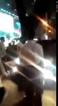 Taxi Drivers Attacking An UBER Driver's Car