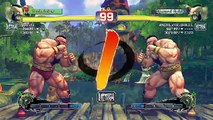 Ultra Street Fighter IV battle: Zangief vs Zangief
