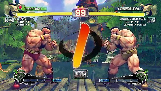 Ultra Street Fighter IV battle: Zangief vs Zangief