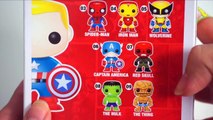 Funko Marvel Captain America, Loki, Iron Patriot - Avengers & Iron Man Surprise Blind Box