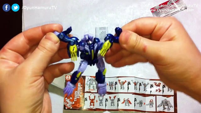 Transformers Oyuncak Robot Prime Beast Hunters Legion Tanıtımı Oyun Hamuru TV