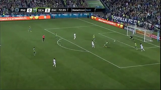 Sebastien Le Toux Goal HD - Seattle Sounders FC 2-1 Philadelphia Union - 16-04-2016 MLS
