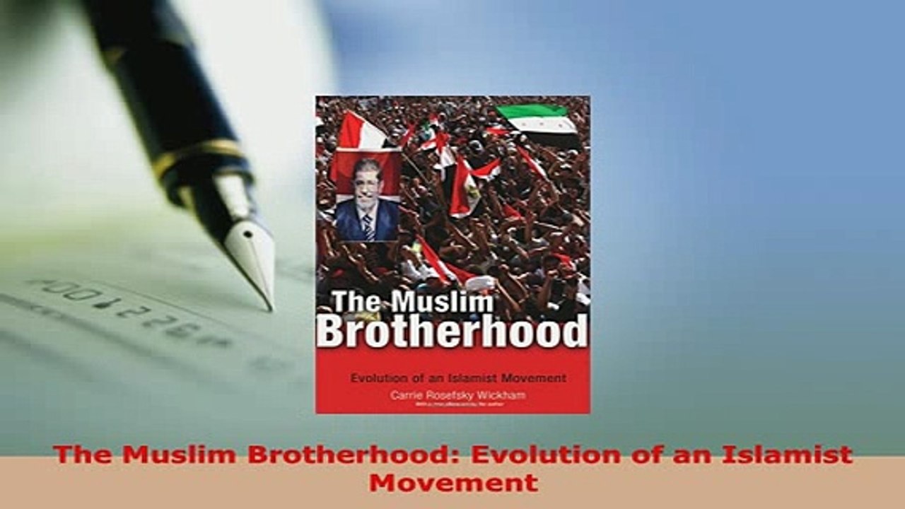 PDF  The Muslim Brotherhood Evolution of an Islamist Movement  EBook