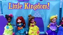 Little Kingdom Dolls Dress Up at Disney Frozen Elsas Castle   Princess Makeover Playset Ice Palace