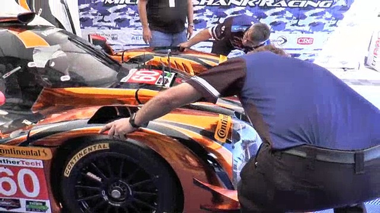 16LBGP Fri Michael Shank Racing paddock