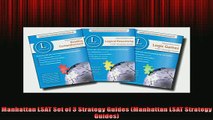 FREE DOWNLOAD  Manhattan LSAT Set of 3 Strategy Guides Manhattan LSAT Strategy Guides  BOOK ONLINE