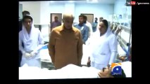 PM Nawaz visits Jinnah Hospital vows to root out terrorism 28 MArch 2016