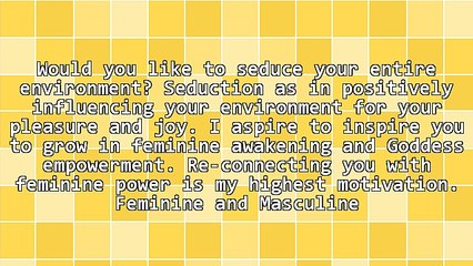 Seduction - The Sacred Power of Feminine Pull