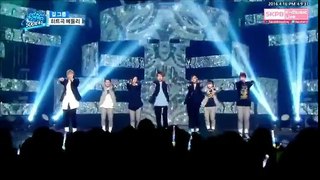 160416 Seventeen cover 'Lion heart' SNSD Music core